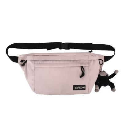 China Factory Customized Running Waterproof Messenger Large Capacity Nylon Sports Trunk Package Gym Waist Bag Waterproof Waist Bag for sale