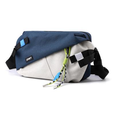 China 2022 New Trend High Quality Waterproof Multifunctional Messenger Bag Sports Oxford Cloth Chest Bag Shoulder Personality Waist Bag Men for sale