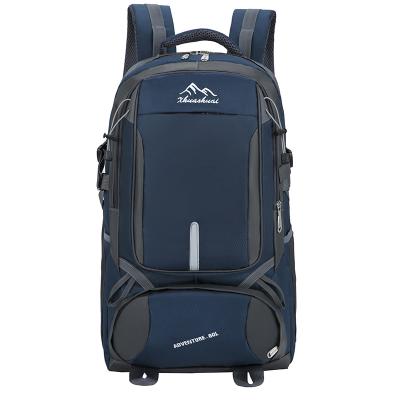 China camping & 85L large capacity mountaineering bag wholesale waterproof mountaineering camping backpack for sale