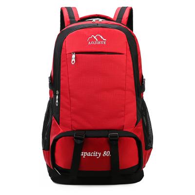 China 80L Outdoor Waterproof Mountaineering Rucksack Backpack Lightweight Camping Hiking Hiking Backpack for sale