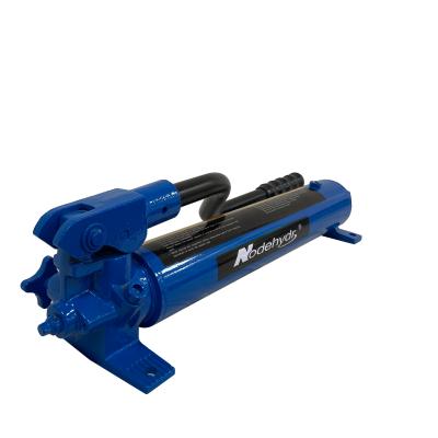 China Steel 700 Bar 10000Psi Hydraulic Manual Operated Single Acting Hand Pump for sale