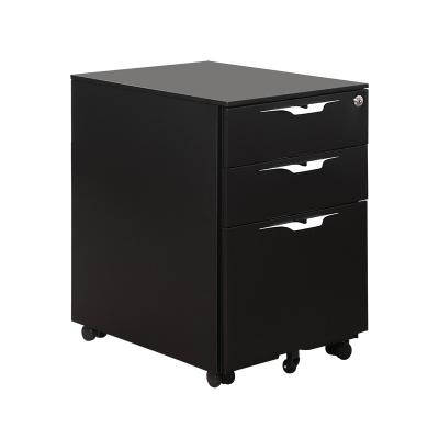 China Modern Metal Vertical A4 Filing Mobile Pedestal Storage Cabinet Drawer File Cabinet for sale