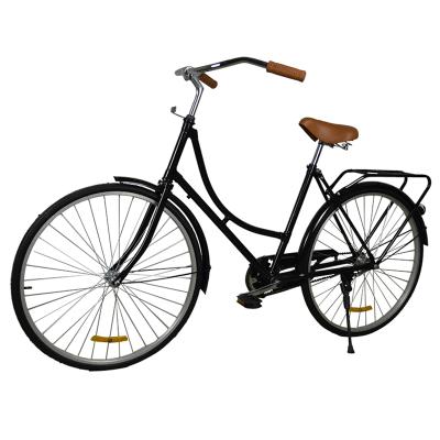 China 2021 hot sale good quality old style city bike hot cheap vehicle 26 inch man vintage bicycle OEM ODM city bicycle for sale