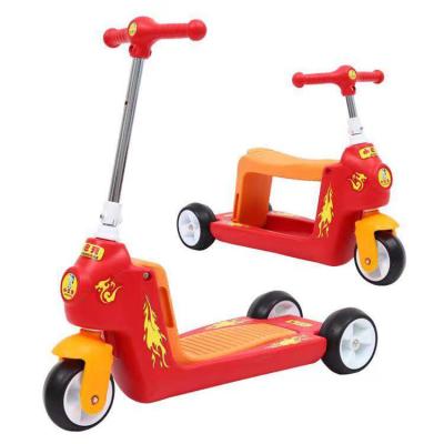 China 2 in1 child ride scooter slide scooter wholesale price new multifunctional two in one toddlers first scooter for 3 years for sale