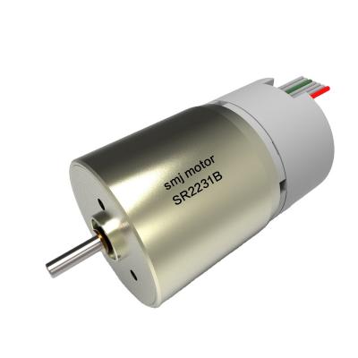 China High Speed ​​22mm Diameter Dc Servo Motor 12v Totally Enclosed DC In CNC for sale