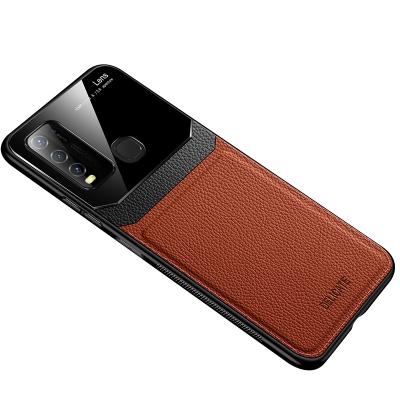 China High Quality For VIVO Y50 Back Cover Leather Anti-knock Protective Phone Case For VIVO Y50 Case for sale