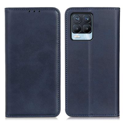 China Flip Wallet Case For OPPO Realme 8 pro Flip Leather Mobile Phone Bag Realme 8 Luxury Magnetic Shockproof Case for sale