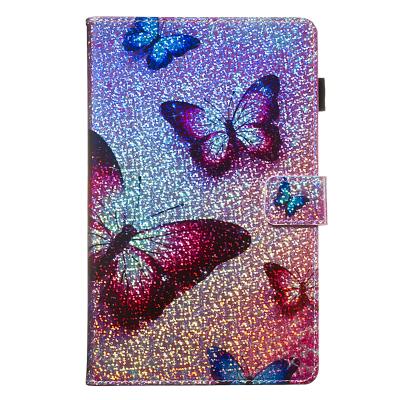 China Flash Cartoon Cartoon PU Leather Wallet Case Shine Cover Case For iPad Air (3rd Gen) 10.5