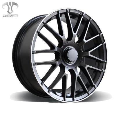 China Tesyoo Luxury Custom 19 20 21 22 24 Inch 2 Piece 3 Piece Deep Concave Deep Lip Forged Wheels 5x112 5x114.3 5x120 5x130 16-20 Inch for sale