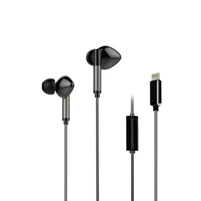 China 2018 new design 8 pin earphone OEM original mfi digital line control stereo earphone for iPhone 7,7Plus,8,8Plus,X for sale