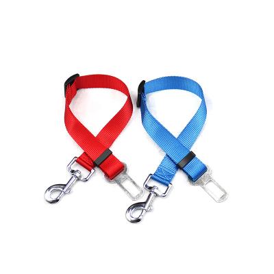 China Factory Wholesale Cheap Durable Reflective Safety Pet Seat Belt For Dogs for sale