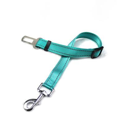 China Pet Reflective Accessories Safety Dog Car Adjustable Reflective Seat Belt for sale