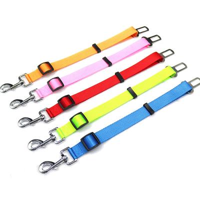 China Thoughtful Dongguan Pet Products Universal Practical Adjustable Dog Car Seat Belt for sale