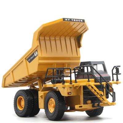 China Diecast Toy New Arrive Mining Truck Business Gift Die Cast Truck Model Engineering Toys For Children for sale