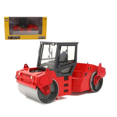 China Diecast Toy New Arrive Tandem Model Kids Vibrating Roller Christmas Gift Ladder Bulldozer Model Collectable Diecast for sale