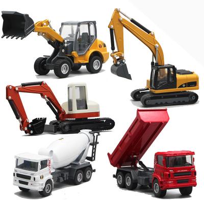 China Diecast Toy New Arrive Toy Engineering Vehicle Hydraulic Excavator Scale Model Excavator for sale