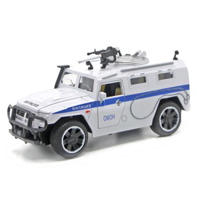 China Quality Diecast SPM - 2 Metal Tiger Car Toys Boys Children's Toy Hight Birthday Gift For Kids Police Car Model for sale