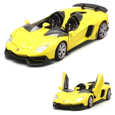 China Toy Boys Diecast Kids Toys Pull Back Racing Diecast Model Cars For Kids 1:24 High Quality Model Car Hi for sale