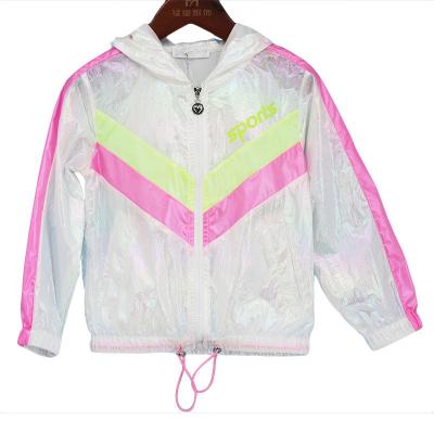 China High quality waterproof and rainproof lightweight children's windproof sports coat zipper 7 color light boy girl's jacket for sale