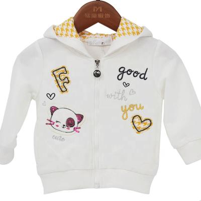 China Korean Fashion Baby Girls Clothes Factory Price Waterproof Daily Casual Clothing Kids Jacket for sale