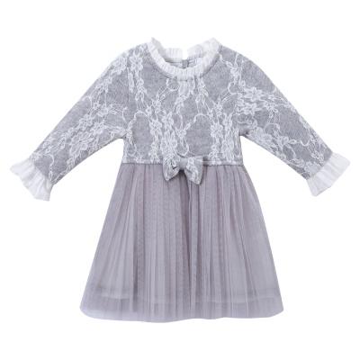 China Wholesale Breathable Dresses New Design Autumn Kids Elegant Chiffon Pretty Princess Lace Party Kids Birthday Dress For Girls for sale