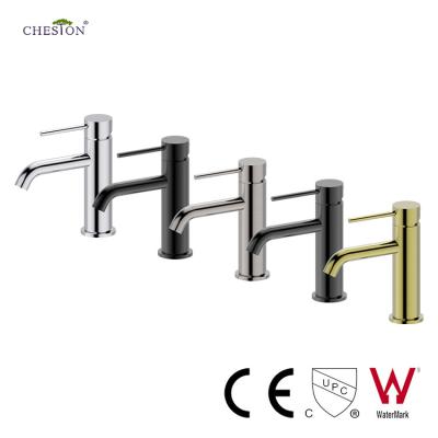 China Factory Direct Sale Watermark UPC Stainless Steel Single Basin Mixer Tap 5Years Contemporary Faucet Sink Faucet for sale