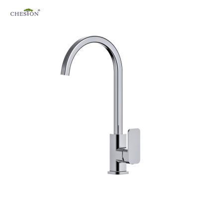 China Metered Faucets Top Sell Design Deck Mounted Water Sink Mixer Kitchen Faucet for sale