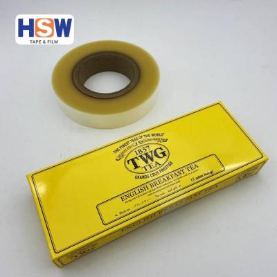 China Machine Packing 105um Thickness 29mm*150M Plastic Bandage Strips For Box Items for sale