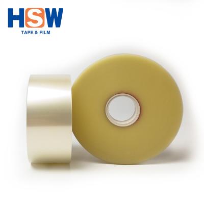 China Machine Packing 115um Eco Friendly Clear PP Tape Tape For Packing for sale