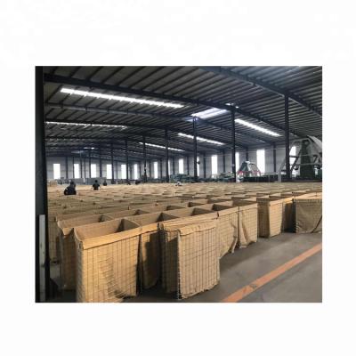 China Cheap Welded Barrier Mesh hesco barrier factory supply hesco flood control barrier for sale