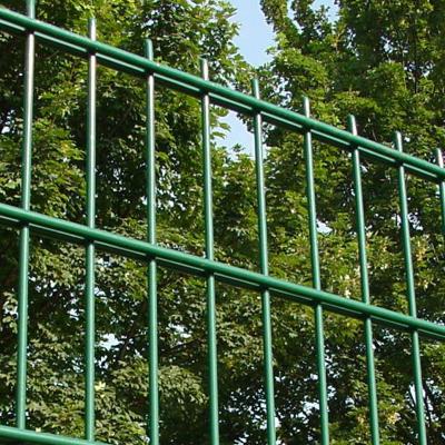 China Easily Assembled Twin Wire Mesh Double Wire Fence Welded Wire Mesh Fence for sale