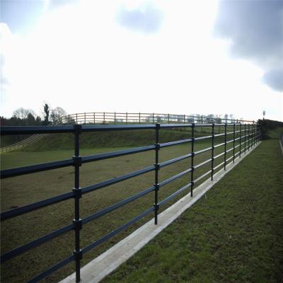 China ZeRun Factory Flexible Rail Horse Fence High Quality Easily Assembled PVC Horse Barrier for sale