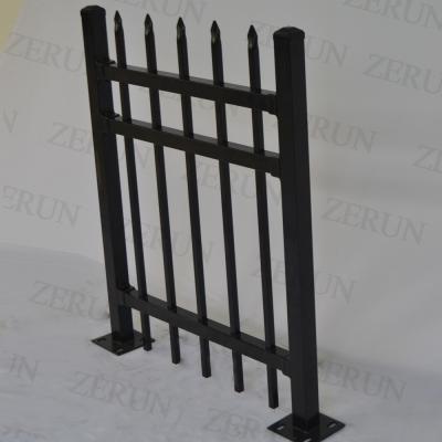 China Easily Assembled Powder Coated Wrought Iron Railings High Quality Pictures (Hebei) for sale