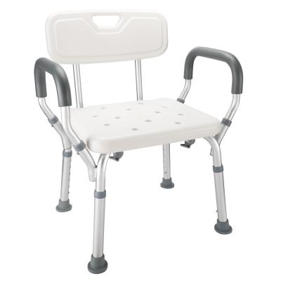 China Safety Aluminum Bathroom Shower Adjustable Bath Chairs For Adults for sale