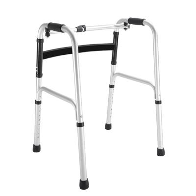 China Aluminum Alloy Aluminum Ultra Light Portable Elderly Disabled Walking Aids With Non-slip Handle for sale