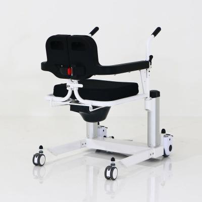 China Adult Commode Toilet Chair Nursing Home Electric Toilet Wheelchair for sale