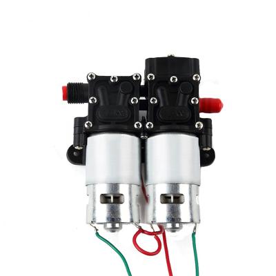 China Agricultural Irrigation And Agriculture Pesticide Sprayer Piston DC Double Water Membrana Diaphragm Pump for sale