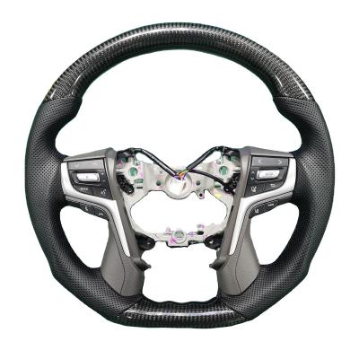 China Hot Selling ABS Factory Price Carbon Fiber Plastic Car Steering Wheel For Toyota Land Cruiser FJ200 2020 for sale