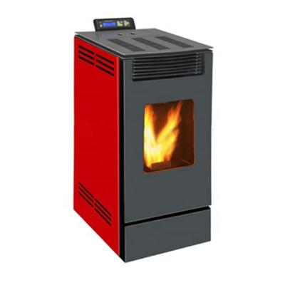 Cina Pallina di legno rossa Heater Indoor della stufa 10KW della pallina di iso del CE in vendita