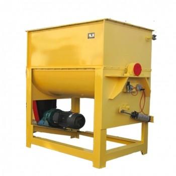 China 0.5CBM Twin Screw Animal Feed Mixer SHJ500 6 Min 250KG/ Batch for sale