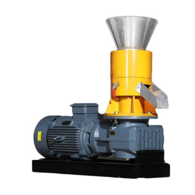 China SKJ300 22KW Flat Die Sawdust Wood Pellet Machine Home Using for sale