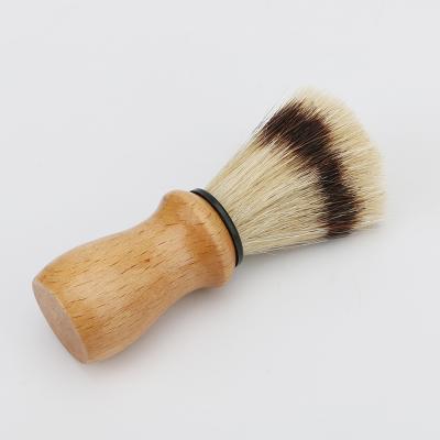 China D810 Durable Professional Hair Salon Tool, Horse Hair Beech Wood Handle Shaving Brush for sale