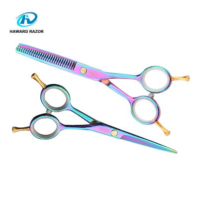 China Thinning Scissors Professional 5.5 Inch Japan 4CR Stainless Steel Hairdresser Shears Hair Thinning Scissors/Salon Scissors for sale