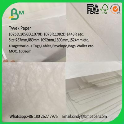 China BMPAPER 1070d 1025d 1073d Tyvek Paper Sheet for sale