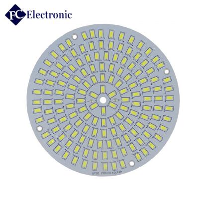 China FR-4/CEM-1/CEM-3/Polyimild/PTFE/Rogers Reliable Electronic Pcb Assembly Manufacturer Custom Led Pcb Board Light Bulb Assembly LED Base Aluminum PCB for sale