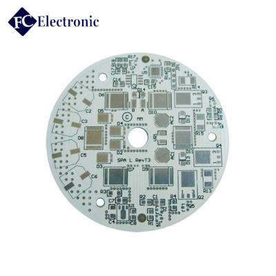 China FR-4/CEM-1/CEM-3/Polyimild/PTFE/Rogers Shenzhen Professional Led Light PCB Manufacturer Led Light PCB Round Board for sale