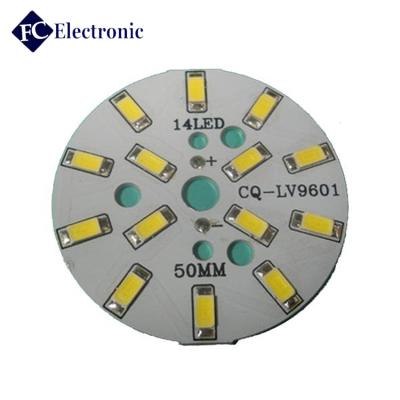 China FR-4/aluminum/ceramic/cem-3/FR-1 led on board pcb assembly, aluminum base LED bulb solid state relay circuit board with CE for sale