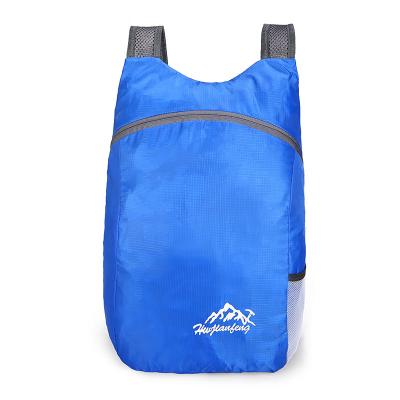 China Ultralight/Folding/Water Resistant Folding Outdoor Cheap Gift Bags Backpack Promotional Items for sale