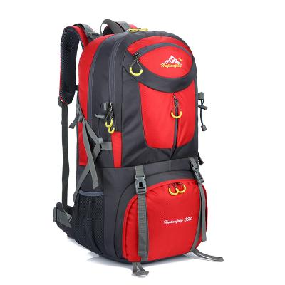 China Wholesale Large Waterproof Outdoor Sport Trekking Travel Hiking Camping Backpack for sale