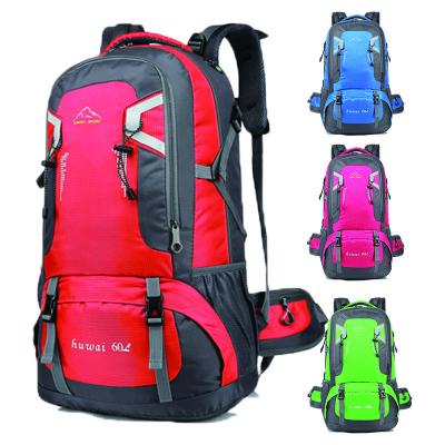 China Waterproof Hiking Trekking Backpack , Camping Travel Mountaineering Rucksack for sale